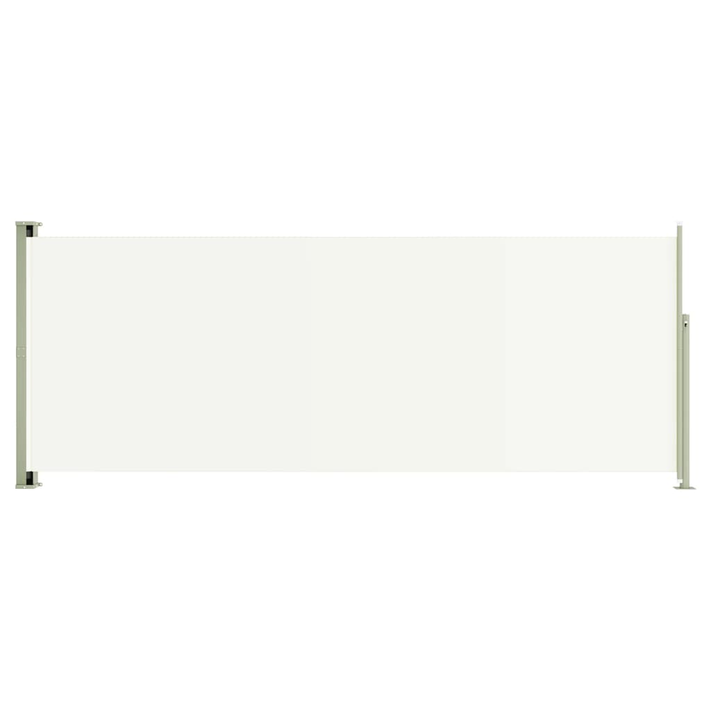 Vidaxl Garden Screen ausziehbar 117x300 cm Creme