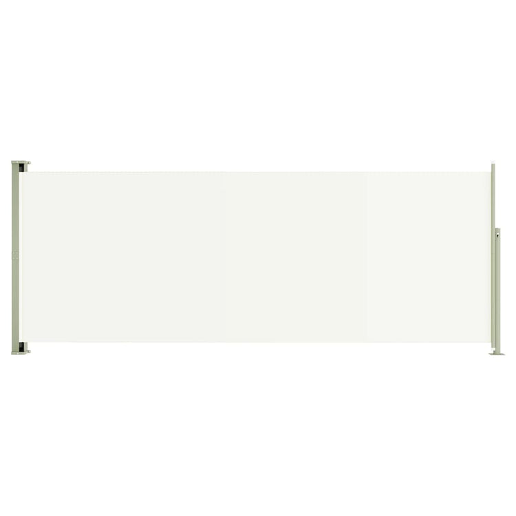 Vidaxl Garden Screen ausziehbar 117x300 cm Creme