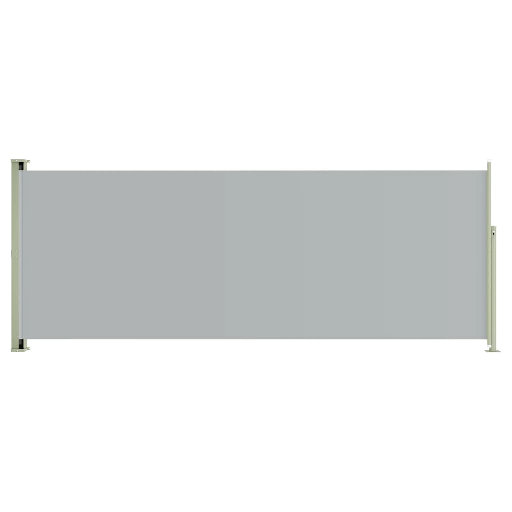 Vidaxl Garden Bildschirm Ausziehbar 117x300 cm Grau