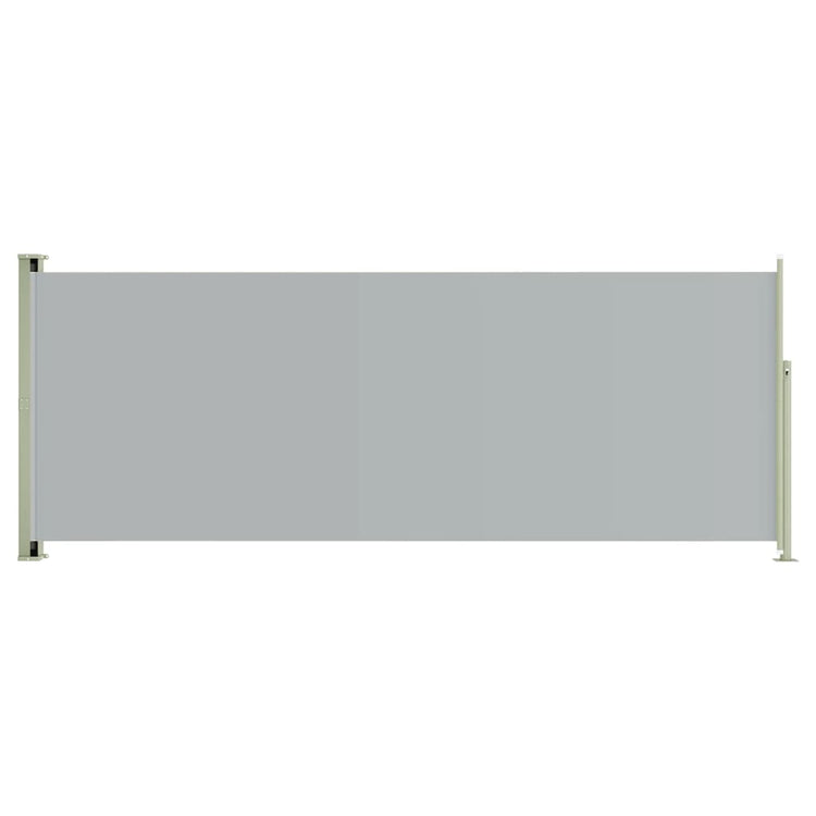 Vidaxl Garden Bildschirm Ausziehbar 117x300 cm Grau