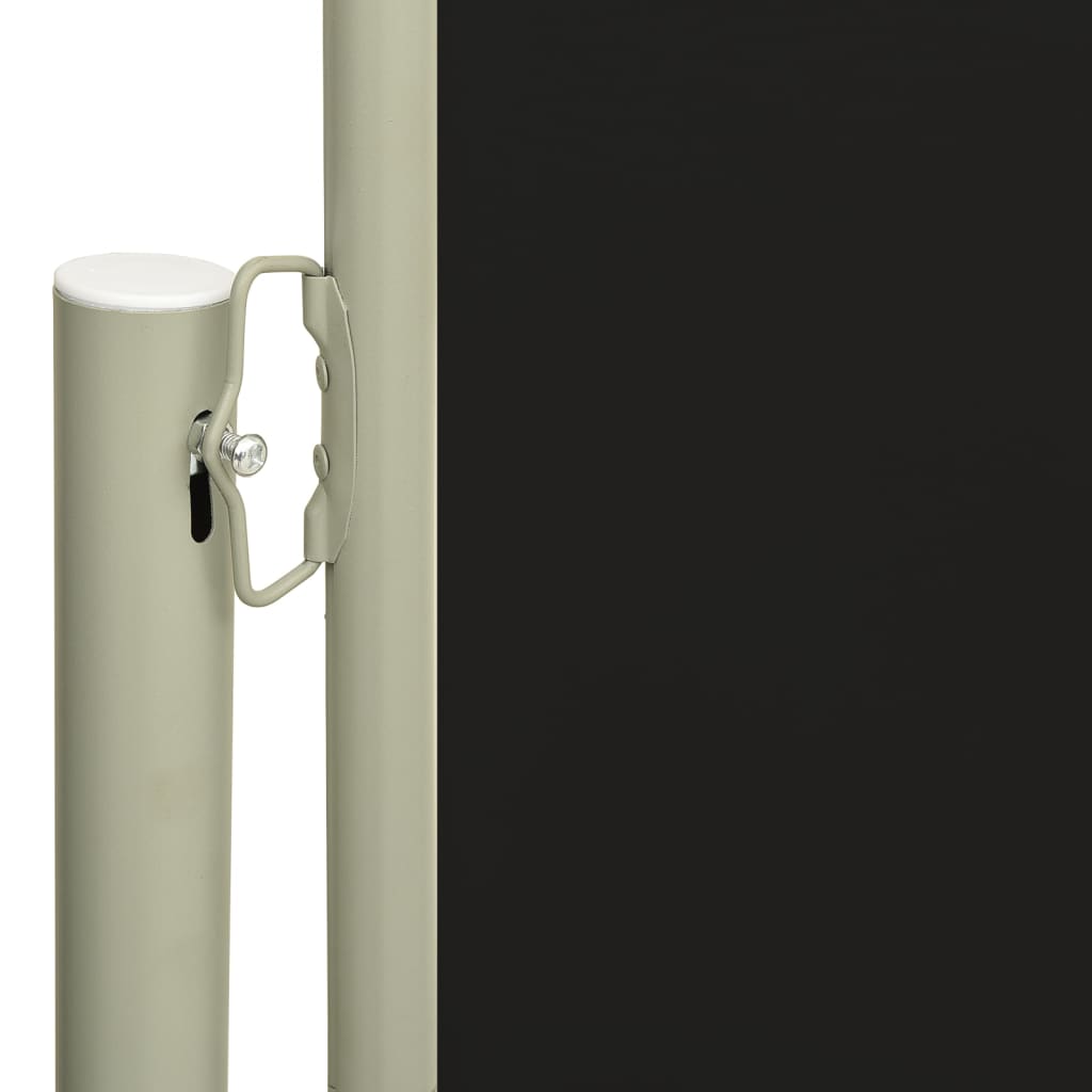 Vidaxl Garden Bildschirm ausziehbar 140 x 300 cm Schwarz