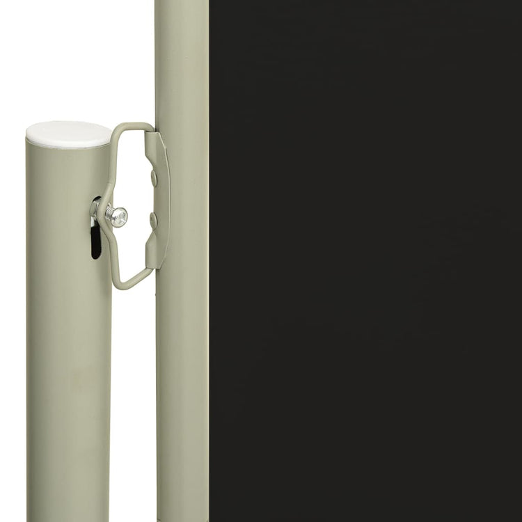 Vidaxl Garden Bildschirm ausziehbar 140 x 300 cm Schwarz
