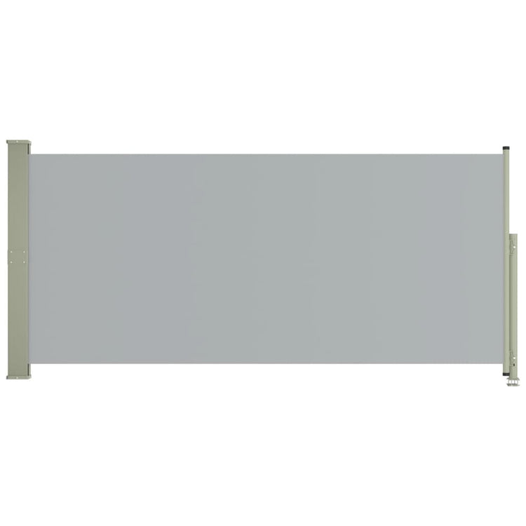 Vidaxl Garden Bildschirm ausziehbar 140 x 300 cm Grau