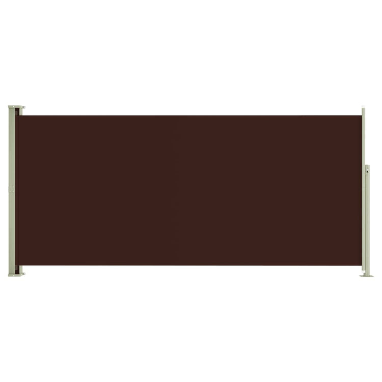 Vidaxl Garden Bildschirm ausziehbar 140 x 300 cm Braun