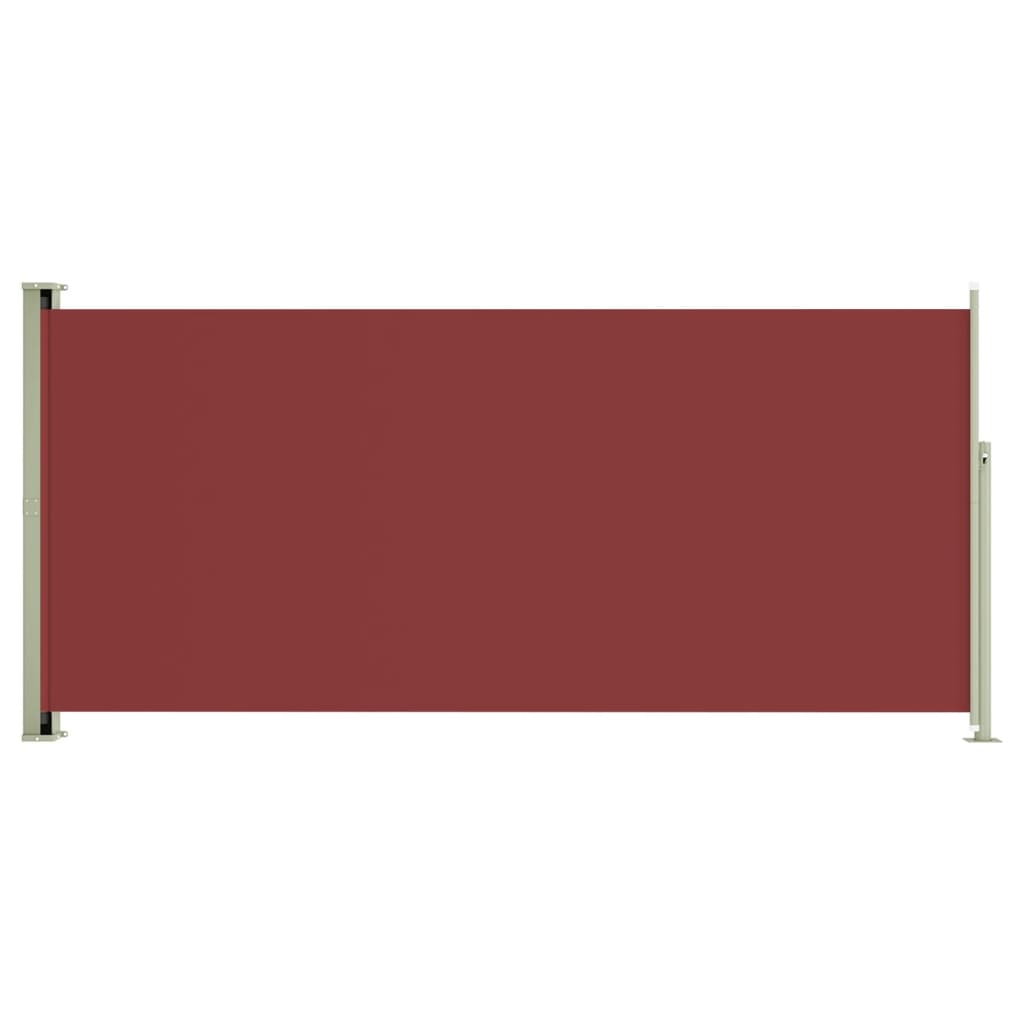 Vidaxl Garden Bildschirm ausziehbar 140x300 cm rot
