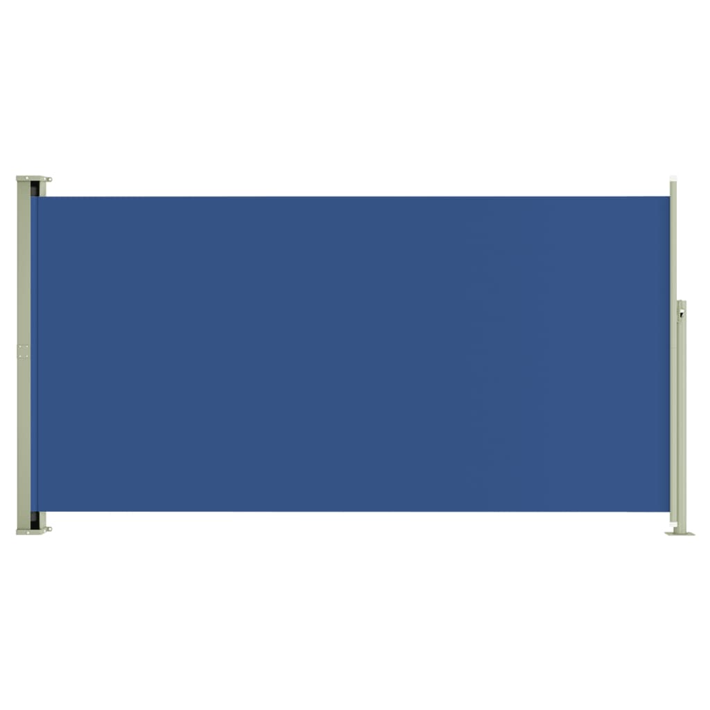 Vidaxl Garden Bildschirm ausziehbar 160 x 300 cm blau