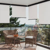 VIDAXL -Balkon -Bildschirm 145x250 cm cremefarben -gepflegt