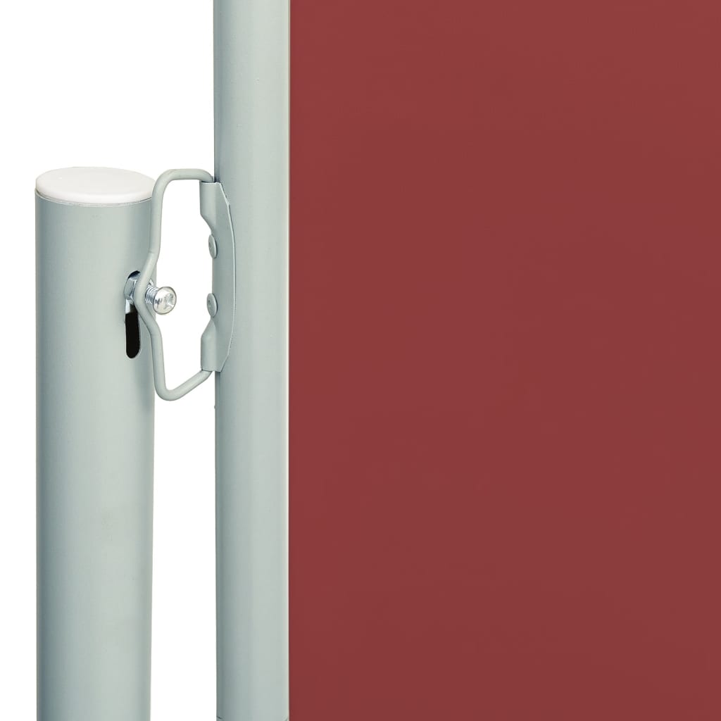 VIDAXL -Windschutzscheibe ausziehbar 117x300 cm rot
