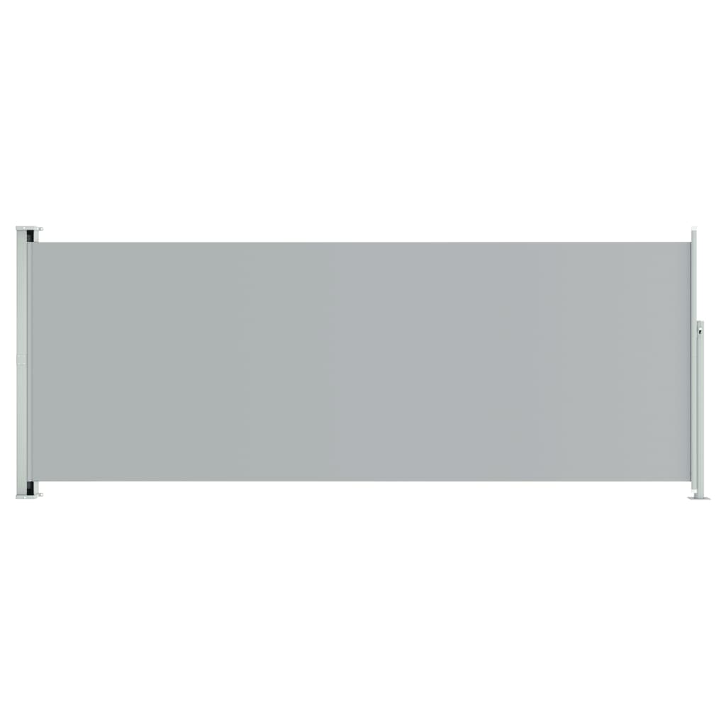 Vidaxl Garden Bildschirm Ausziehbar 117x300 cm Grau