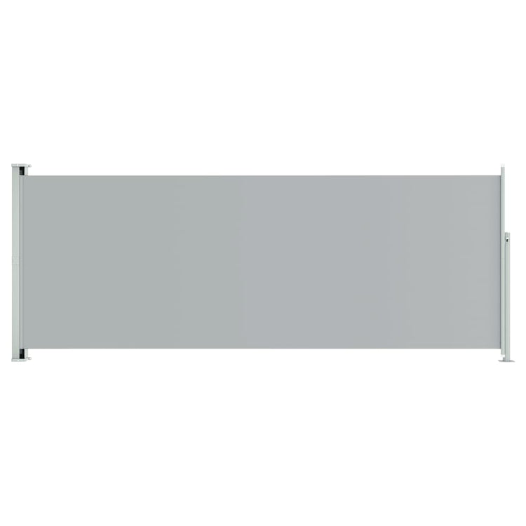 Vidaxl Garden Bildschirm Ausziehbar 117x300 cm Grau