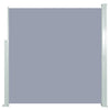 Vidaxl Garden Bildschirm ausziehbar 140 x 300 cm Grau