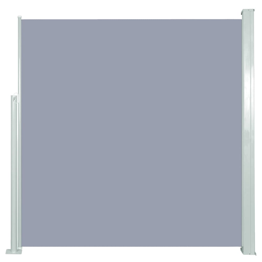 Vidaxl Garden Bildschirm ausziehbar 140 x 300 cm Grau