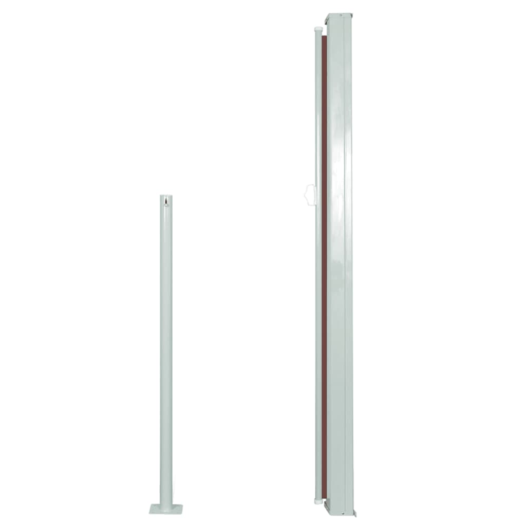 Vidaxl Garden Bildschirm ausziehbar 140 x 300 cm Braun