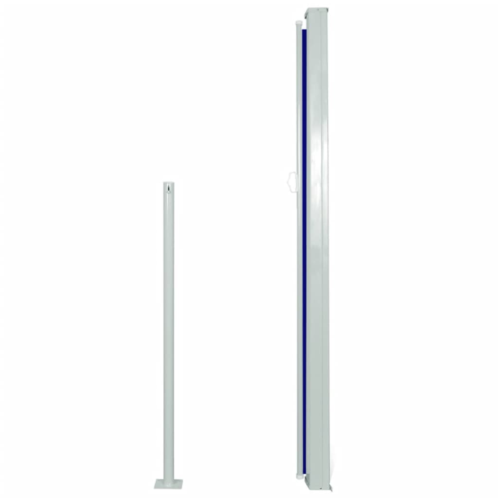 Vidaxl Garden Bildschirm ausziehbar 160 x 300 cm blau