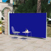Vidaxl Garden Bildschirm ausziehbar 160 x 300 cm blau