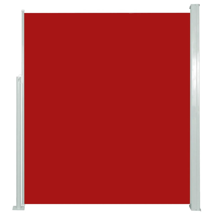 Vidaxl Garden Bildschirm ausziehbar 160 x 300 cm rot