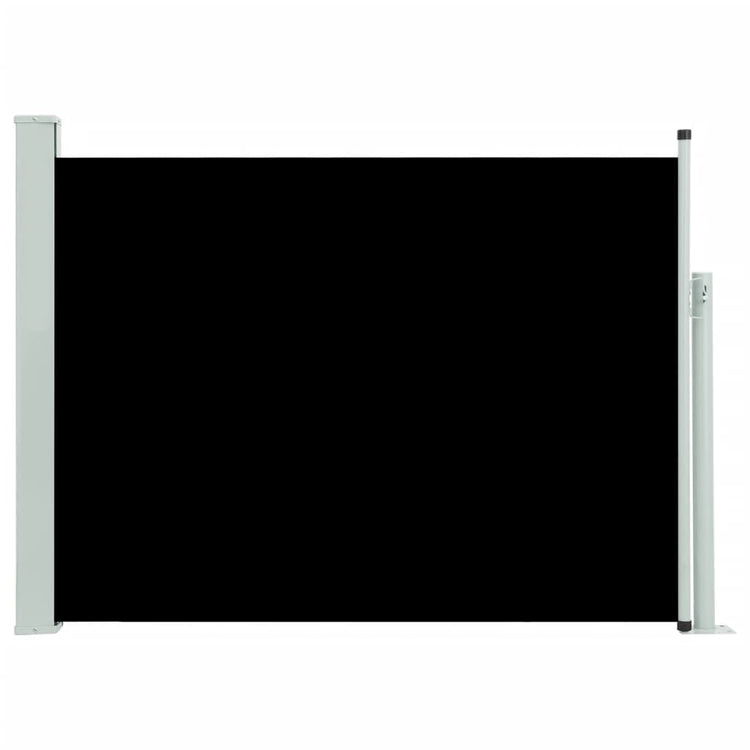 Vidaxl Garden Bildschirm ausziehbar 117x500 cm Schwarz