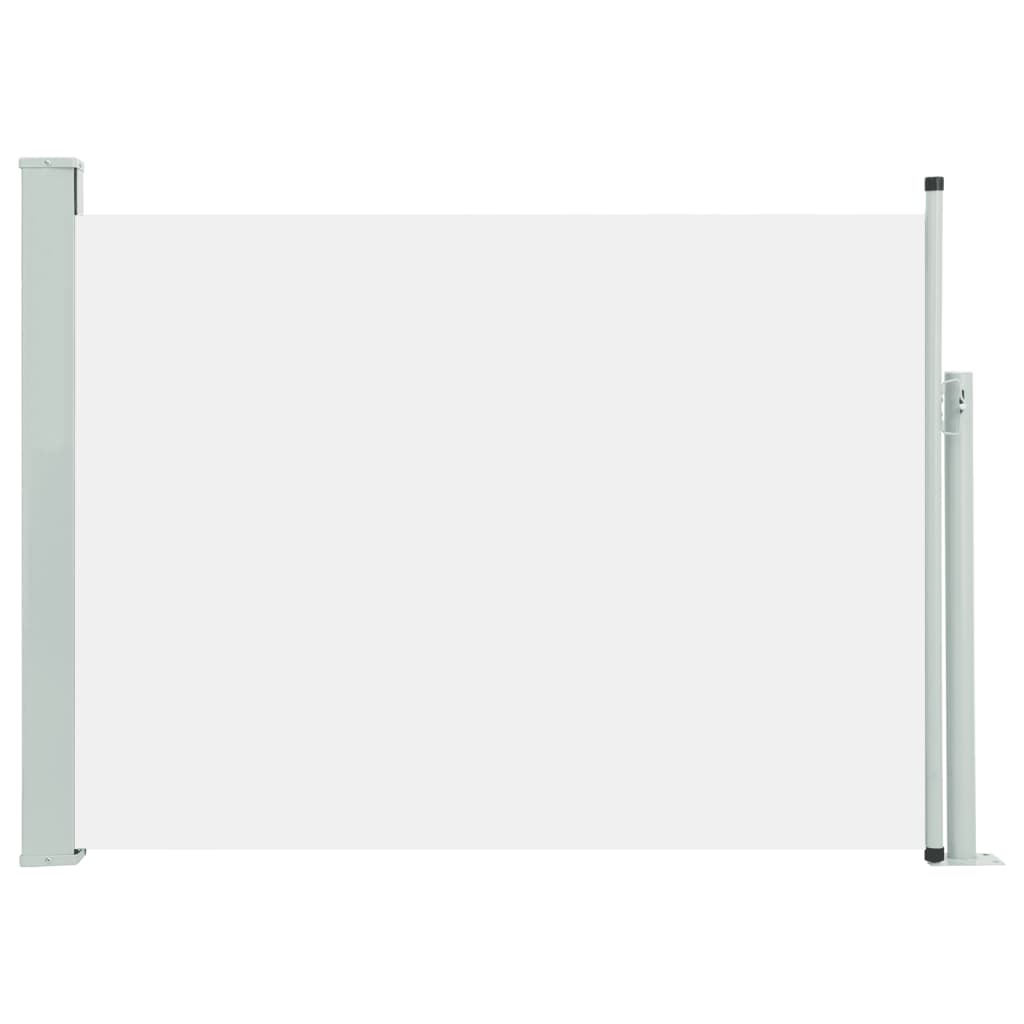 Vidaxl Garden Screen ausziehbar 117x500 cm Creme