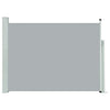 Vidaxl Garden Screen ausziehbar 117x500 cm Grau
