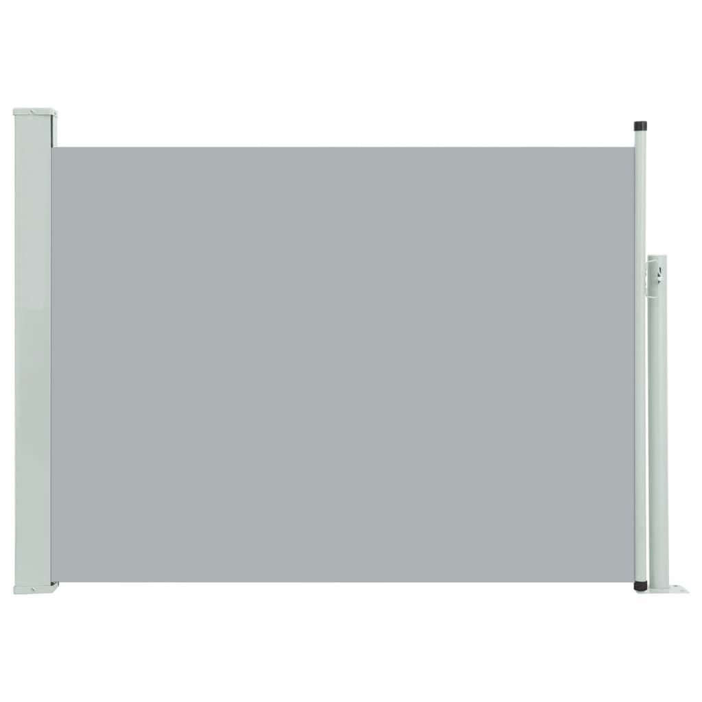 Vidaxl Garden Screen ausziehbar 117x500 cm Grau