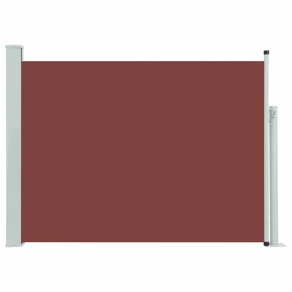 Vidaxl Garden Bildschirm Ausziehbar 117x500 cm Braun