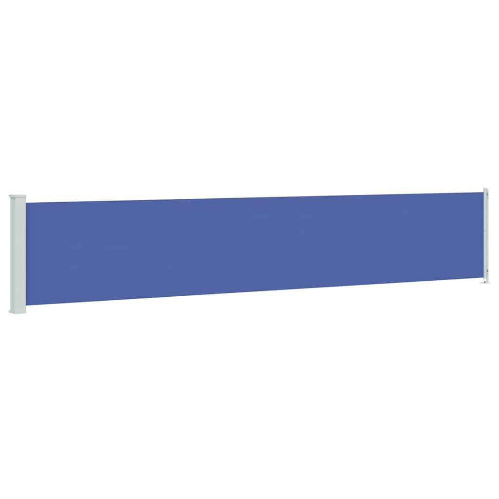 Vidaxl Garden Bildschirm Ausziehbar 117x600 cm blau
