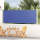 Vidaxl Garden Bildschirm Ausziehbar 117x600 cm blau
