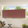 Vidaxl Garden Bildschirm Ausziehbar 117x600 cm Braun