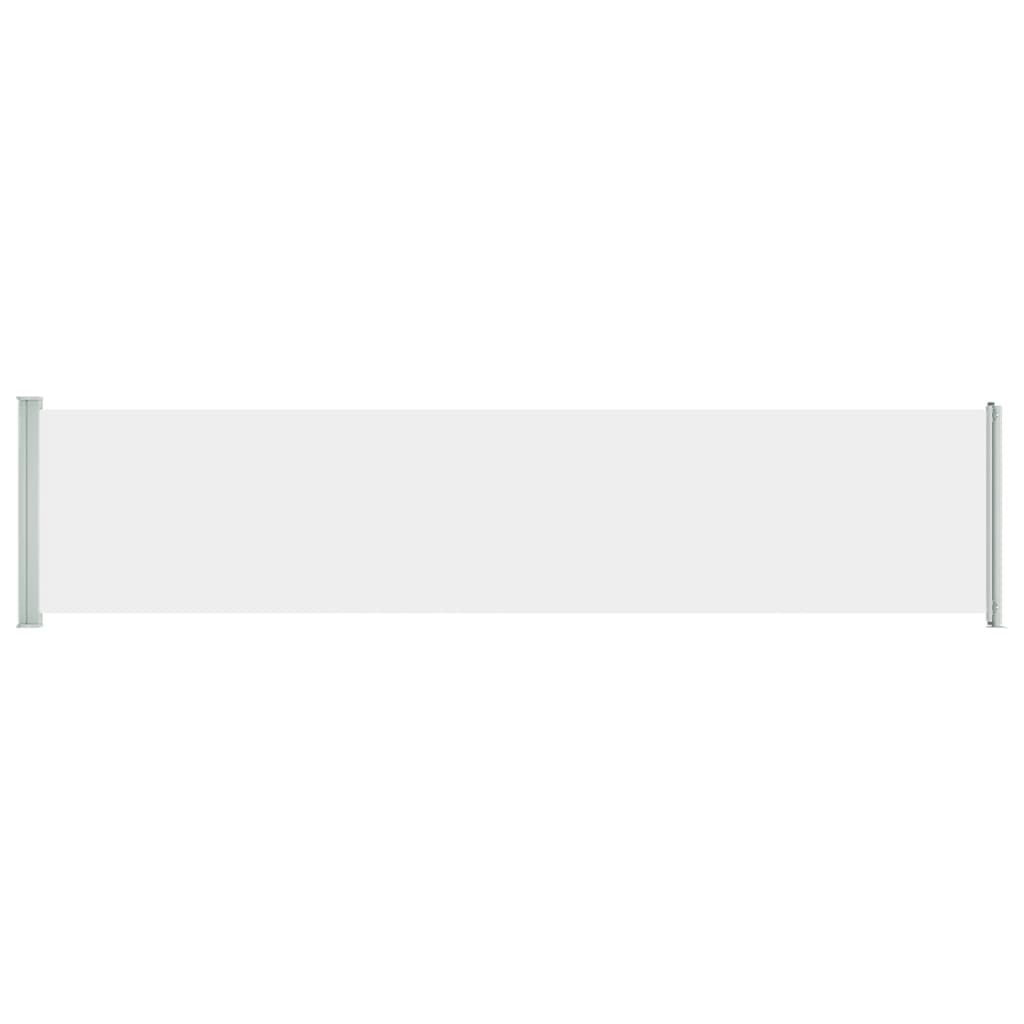 Vidaxl Garden Screen Ausziehbar 140 x 600 cm Creme