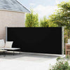Vidaxl Garden Bildschirm ausziehbar 180 x 600 cm schwarz