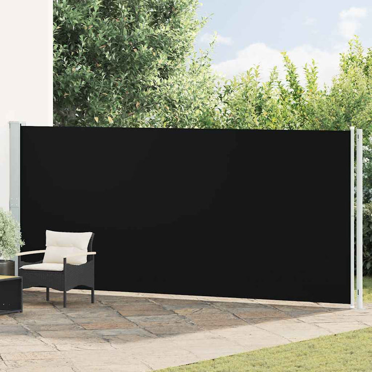 Vidaxl Garden Bildschirm ausziehbar 180 x 600 cm schwarz