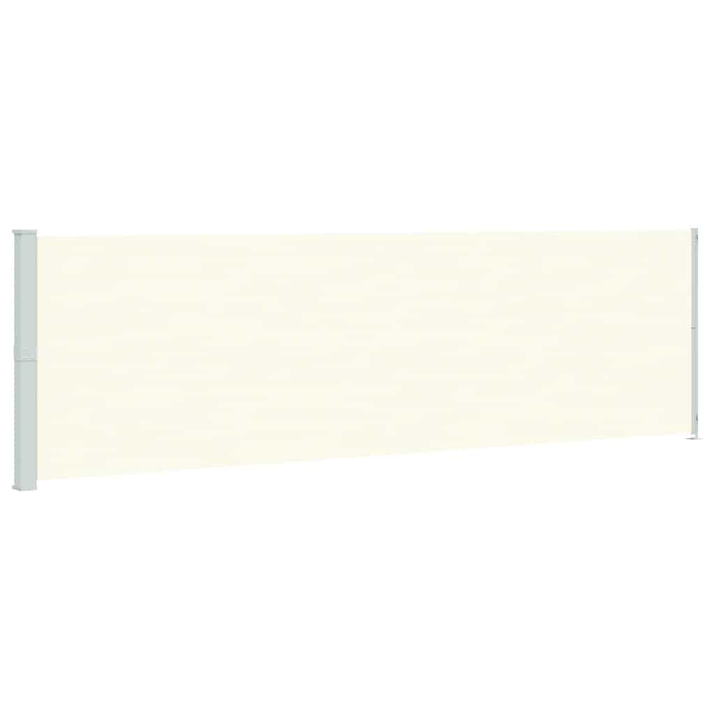 Vidaxl Garden Bildschirm Ausziehbar 180 x 600 cm Creme