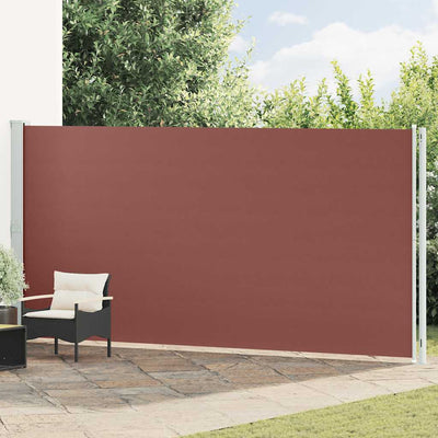 Vidaxl Garden Bildschirm ausziehbar 200x600 cm braun