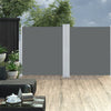 VIDAXL -Windschutzscheibe 140 x 600 cm Anthrazit