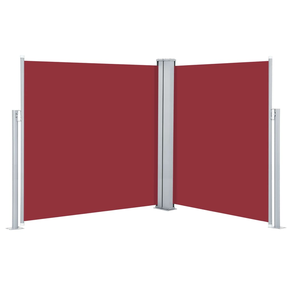 VIDAXL -Windschutzscheibe ausziell 160 x 600 cm rot