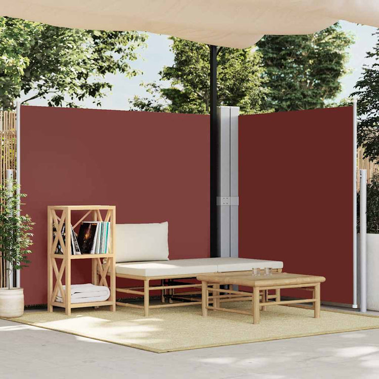 Vidaxl Windschutzscheibe ausziehbar 180 x 600 cm braun