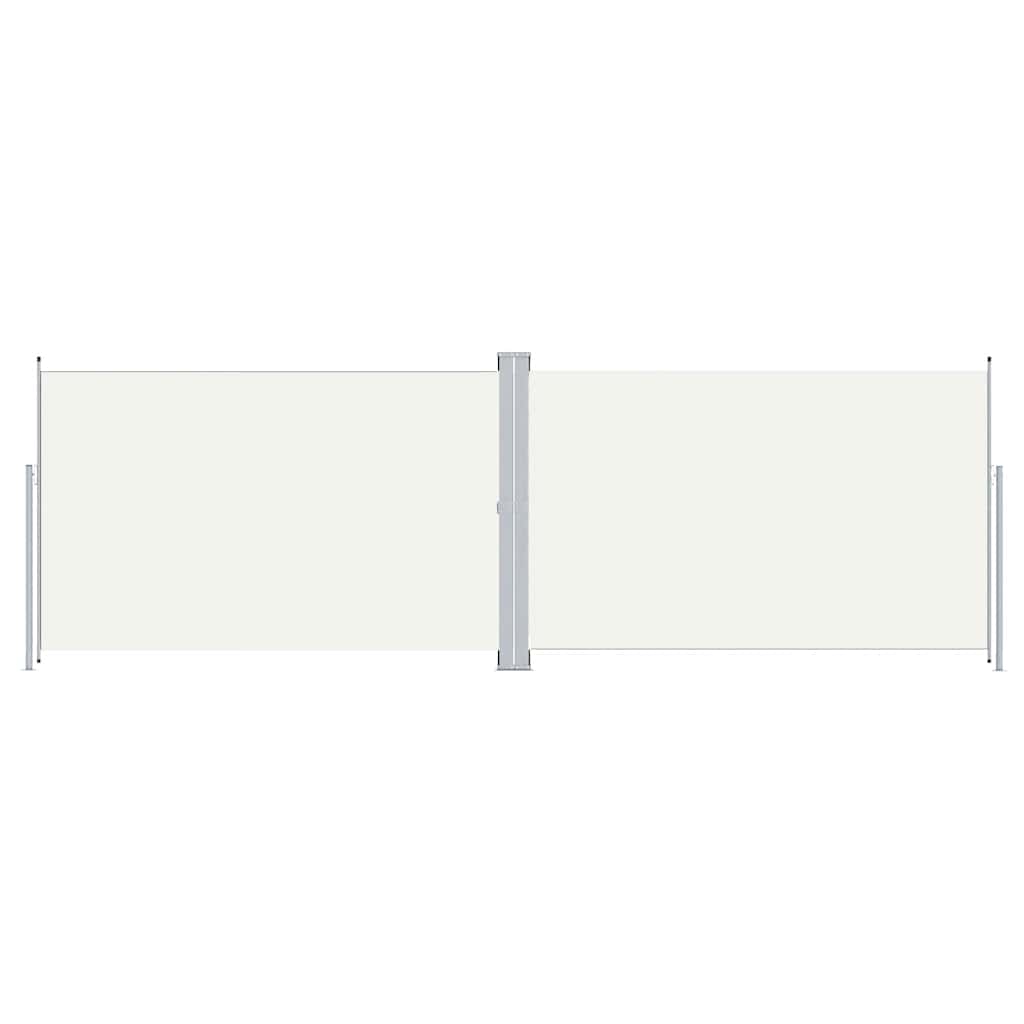 VIDAXL -Windschutzscheibe aus 200 x 600 cm cremefarben