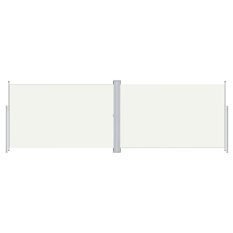 VIDAXL -Windschutzscheibe aus 200 x 600 cm cremefarben