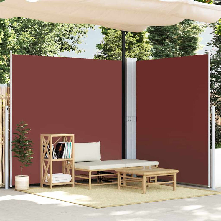 VIDAXL -Windschutzscheibe 200x600 cm Braun