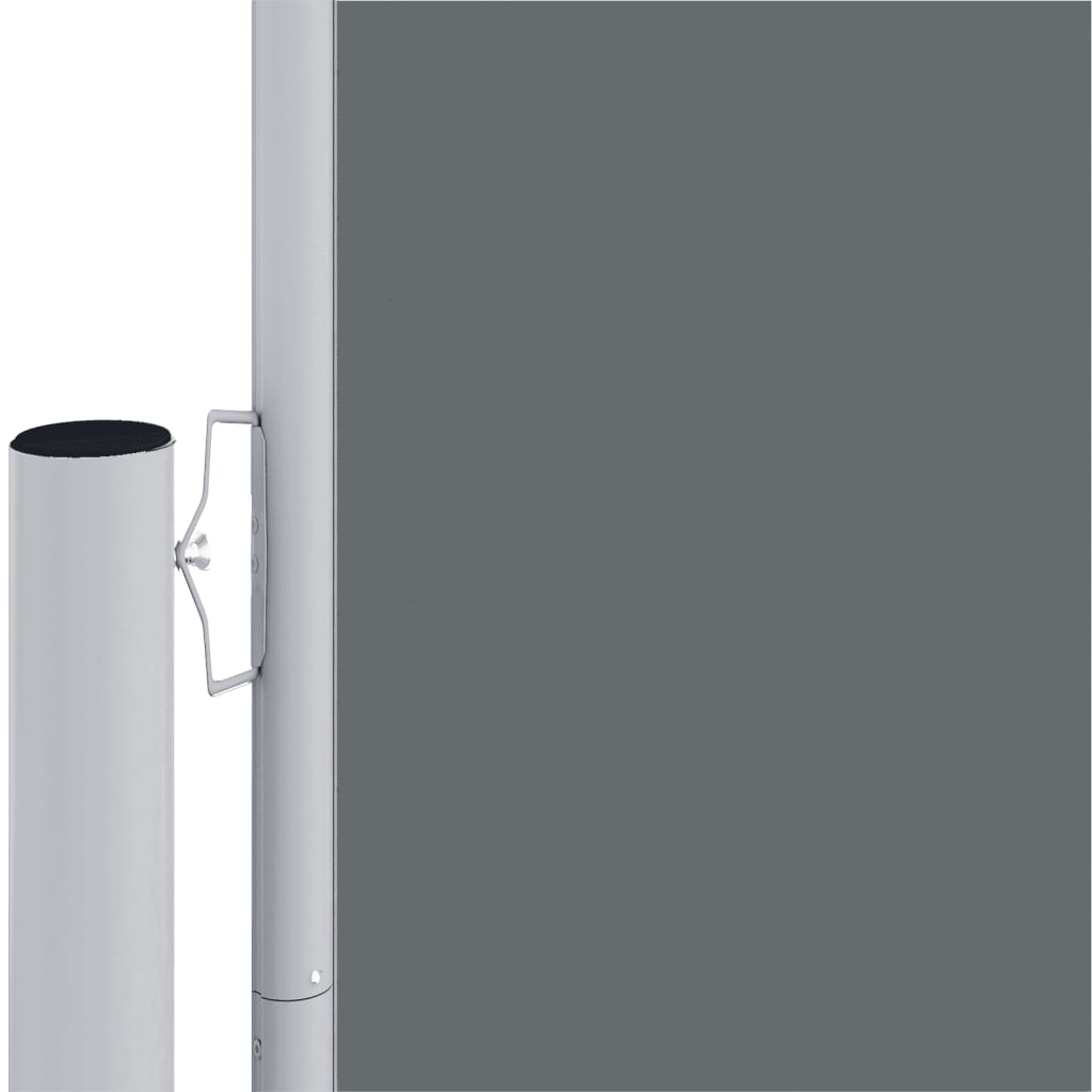 VIDAXL -Windschutzscheibe ausziell 220 x 600 cm Anthrazit -gelöscht