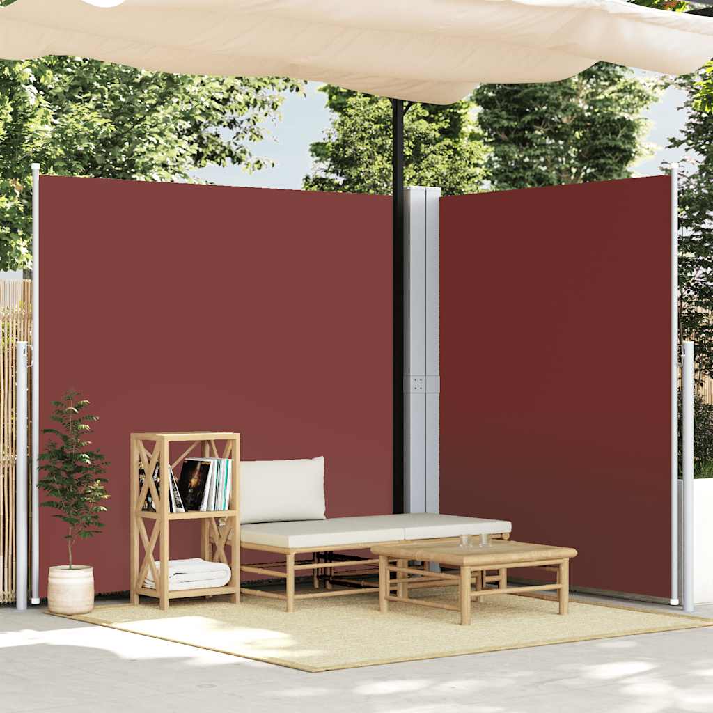 Vidaxl Windschutzscheibe ausziehbar 220x600 cm Braun