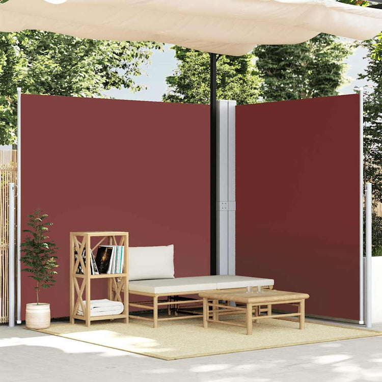 Vidaxl Windschutzscheibe ausziehbar 220x600 cm Braun