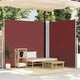Vidaxl Windschutzscheibe ausziehbar 220x600 cm Braun