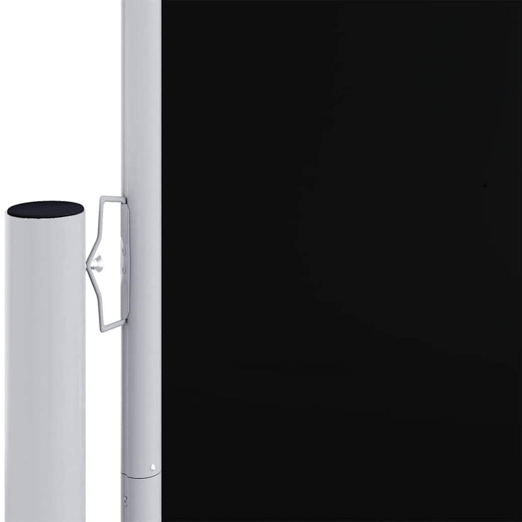 VIDAXL -Windschutzscheibe 180x1000 cm schwarz ausziehbar