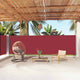 VIDAXL -Windschutzscheibe 180x1000 cm rot