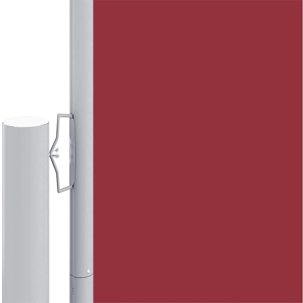 VIDAXL -Windschutzscheibe ausziehbar 117x1200 cm rot