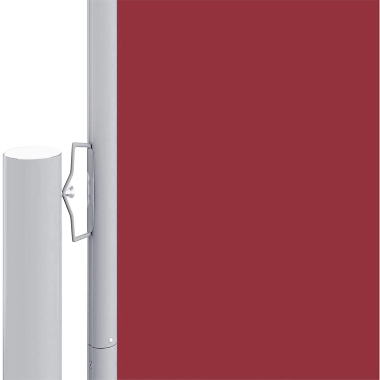 VIDAXL -Windschutzscheibe ausziehbar 117x1200 cm rot
