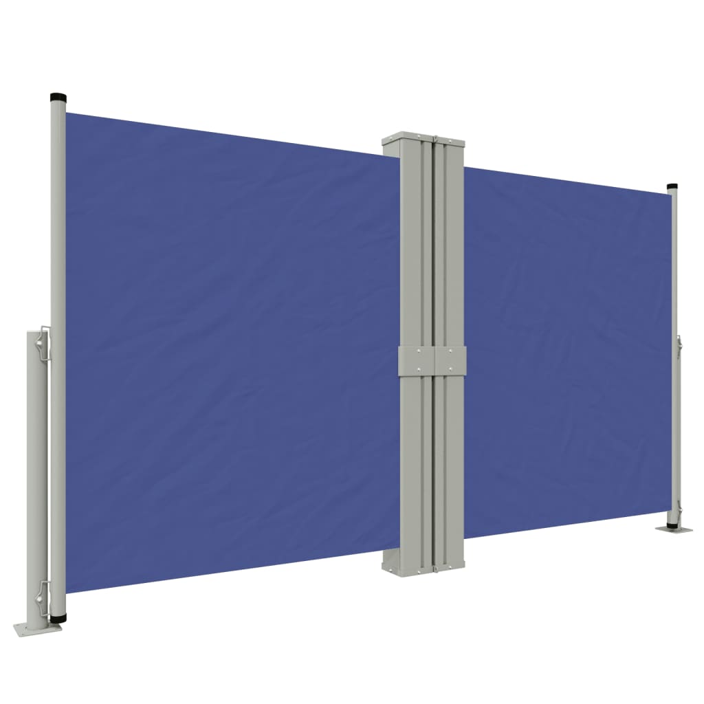 VIDAXL -Windschutzscheibe 140x1200 cm blau