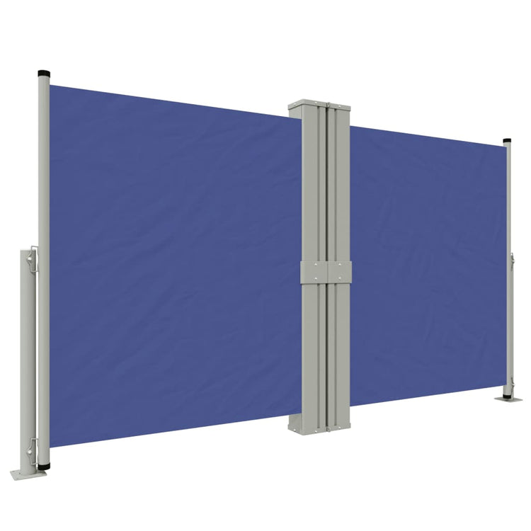VIDAXL -Windschutzscheibe 140x1200 cm blau
