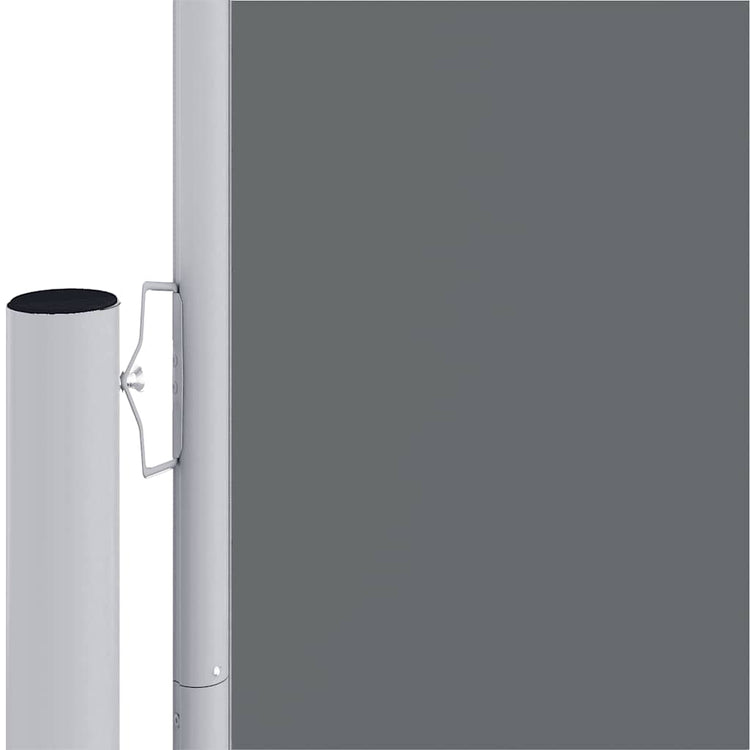VIDAXL -Windschutzscheibe 160x1200 cm Anthrazit -gelöscht
